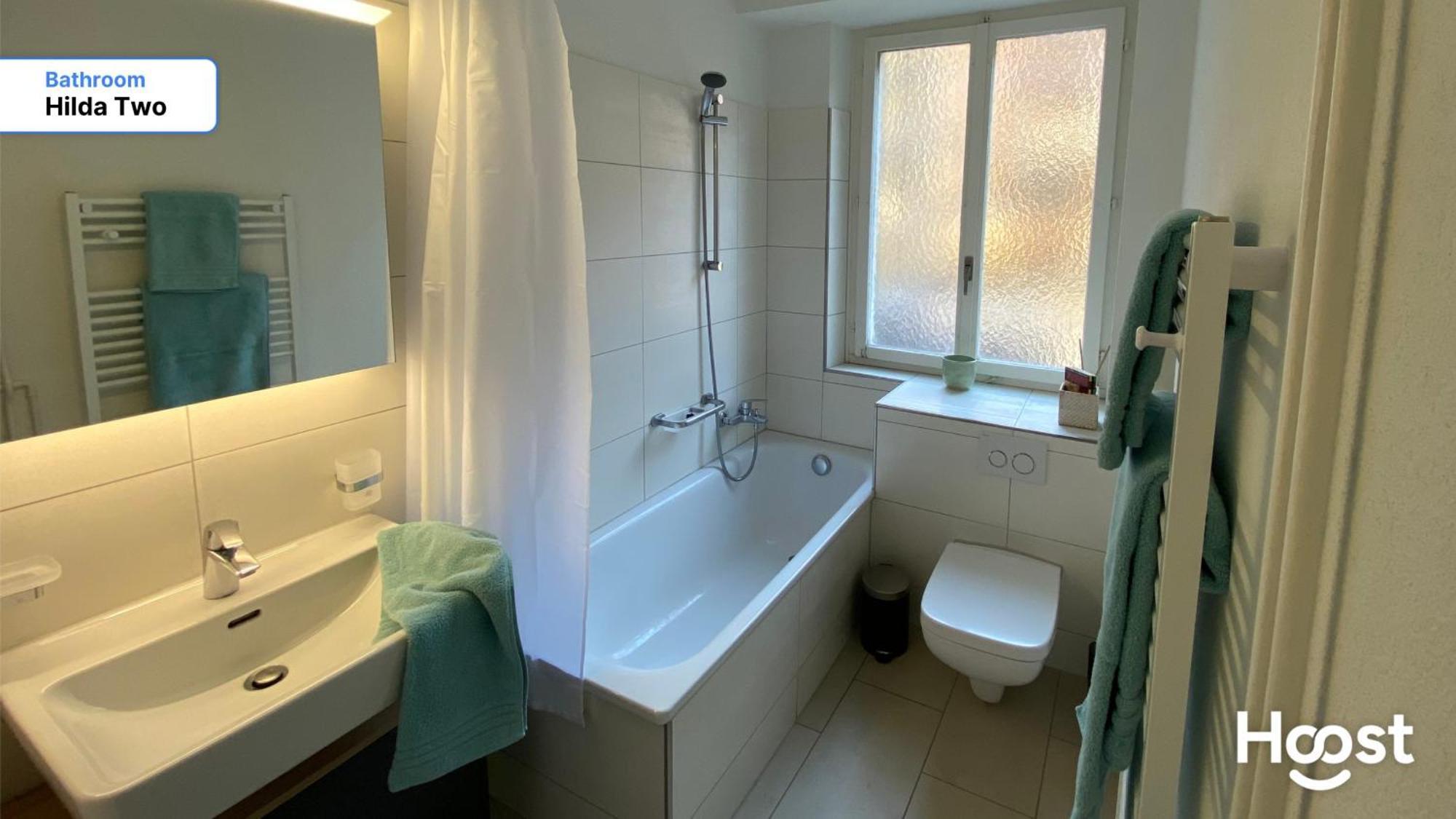 H2 With 3,5 Rooms, 2Br, Living Room And Kitchen, Central And Quite Ζυρίχη Εξωτερικό φωτογραφία