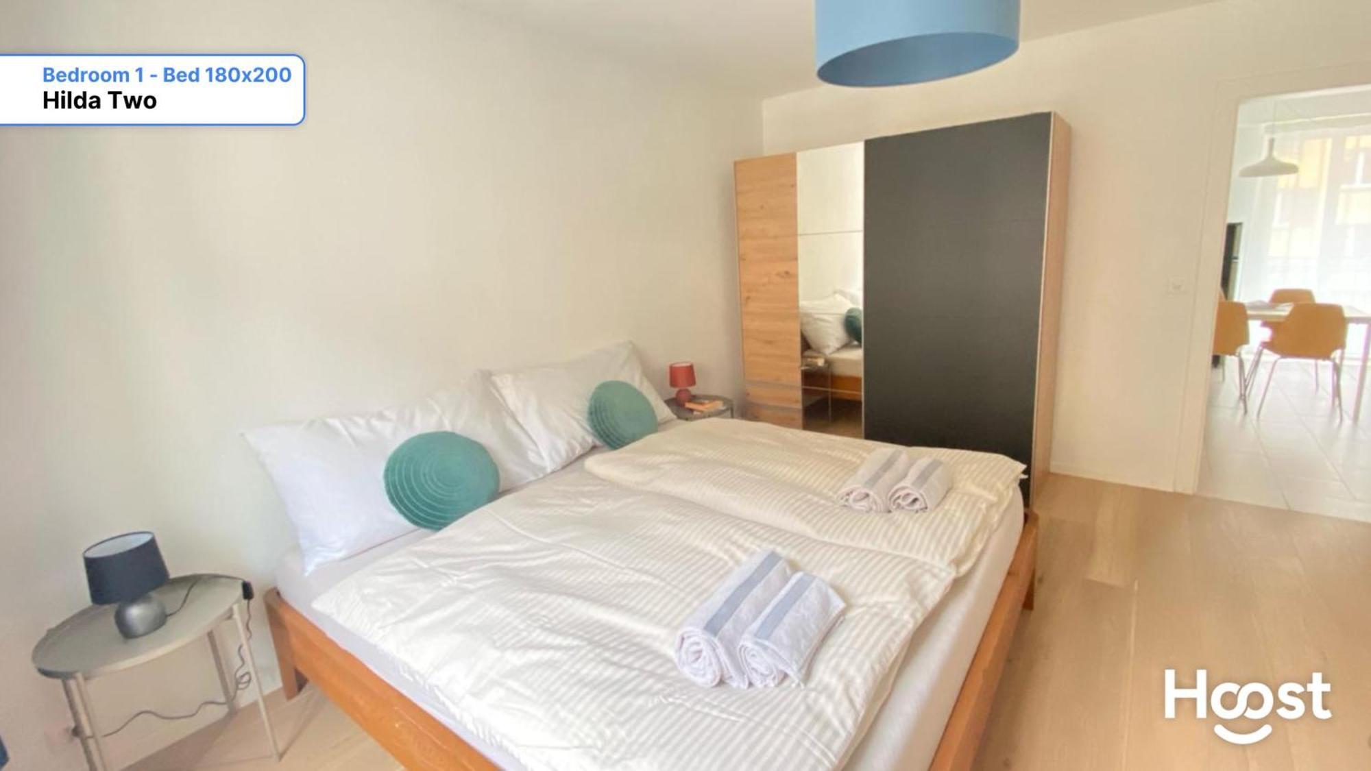 H2 With 3,5 Rooms, 2Br, Living Room And Kitchen, Central And Quite Ζυρίχη Εξωτερικό φωτογραφία